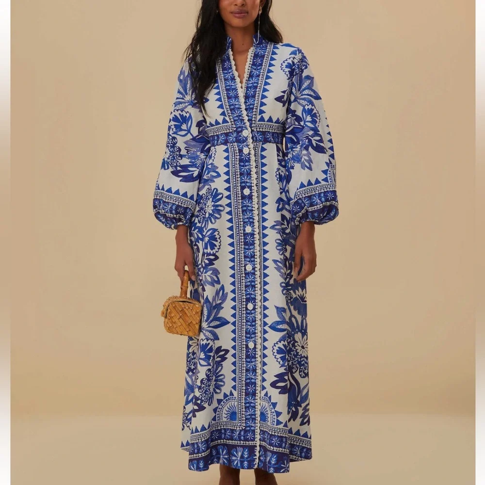 Farm Rio Tapestry Dress - Picture 1 of 2
